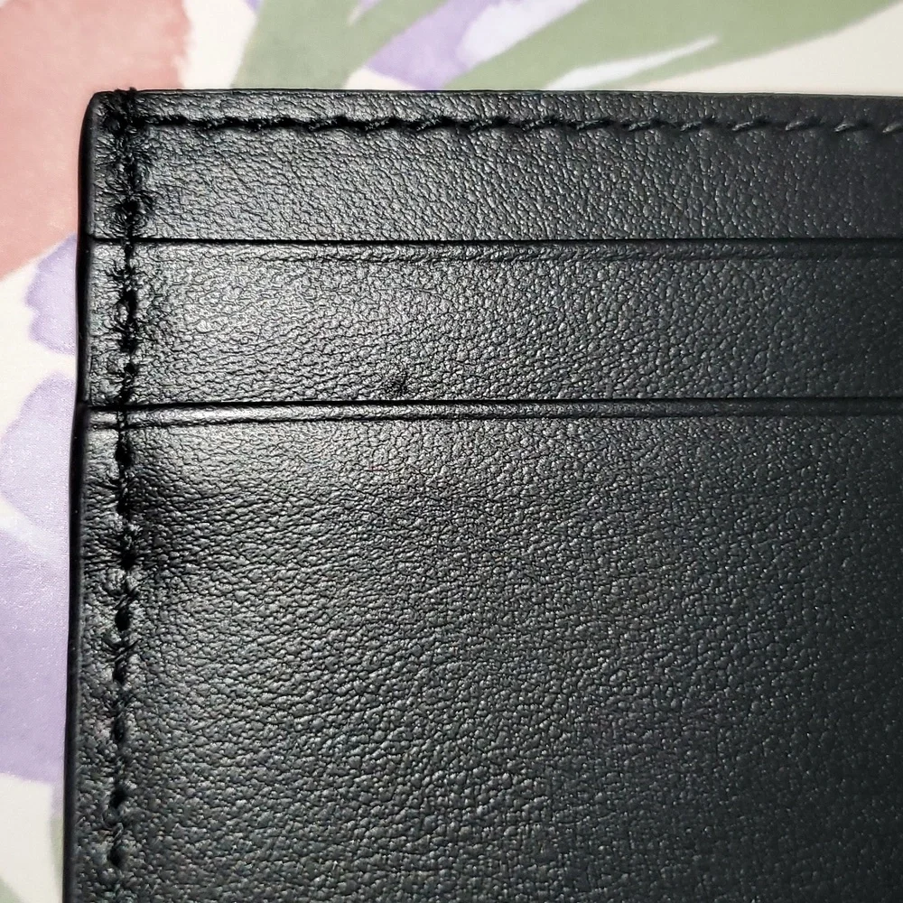 Gucci Black Card Holder EUC
